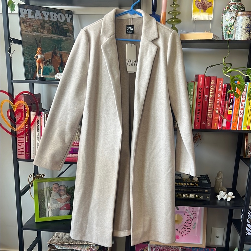 Zara peacoat NWT